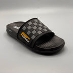 Gray , Black lightweight rubber slides for men Pakistan