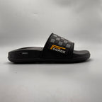 Gray , Stylish rubber slide slippers for men in Pakistan