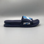 Navy , Lightweight tiger slides for men everyday comfort footwear