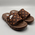Brown , Men's Athletic Slides in Pakistan for daily comfort and casual wear